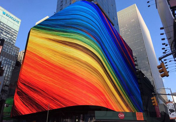 美国纽约时代广场第七大街701号-LED大屏显示项目